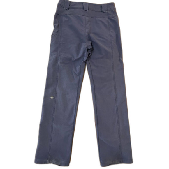 Men’s Ski Hiking Softshell Pants Navy Stretch Outdoor 30x34.5 Lululemon Wet Dry - Picture 3 of 12